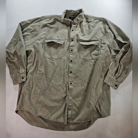 Abercrombie & Fitch Other - Abercrombie XXL Tan Button Up Workwear Shirt